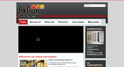 Desktop Screenshot of kunststoffteile-akguen.de